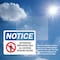 Signmission Authorized Employees Sign, Vinyl Decal, 7in W x 5in L, 2PK OS-2PACK-NS-D-57-L-15257 - alternate 4